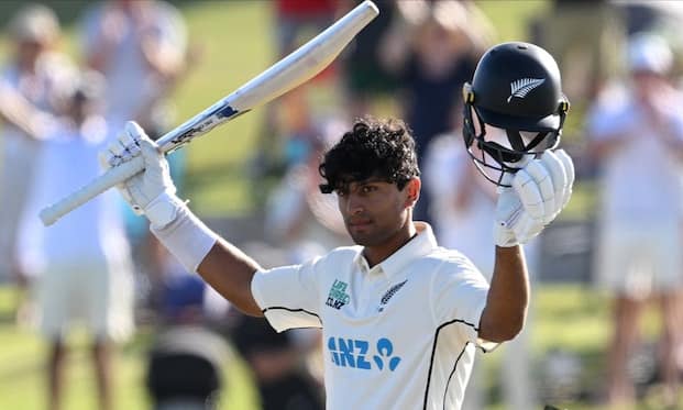 Rachin Ravindra Converts Maiden Test Ton Into Double Hundred; Only 4th Kiwi To Do So